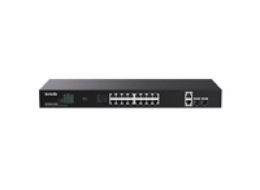 Tenda TEG1120P-16-250W (16xPoE 802.3af/at 10/100/1000Mbps, Uplink 2xRJ45 + 2xSFP) 230W