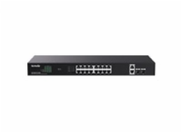 Tenda TEG1120P-16-150W (16xPoE 802.3af/at 10/100/1000Mbps, Uplink 2xRJ45 + 2xSFP) 130W