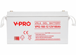 Baterie gelová 12V 160Ah V-PRO PREMIUM