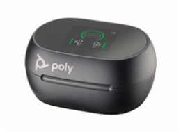 Poly Voyager Free 60+ UC Black Touchscreen Charge Case for BT700 USB-A Adapter