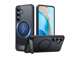 Pouzdro na telefon Torras Pstand Series pro Samsung S25 (černé)