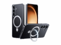 Pouzdro na telefon Torras Ostand Series pro Samsung S25 (transparentní)