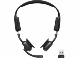 SHOKZ C610-AA-BK sluchátka / náhlavní souprava Sluchátka s mikrofonem Bezdrátový Za ucho Kancelář / call centrum USB Typ-A Bluetooth Černá