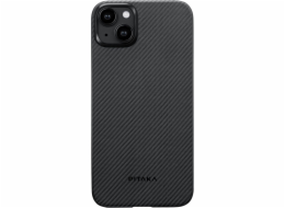 Pitaka MagEZ Case 4 600D for iPhone 15 Plus Black/Grey Twill