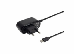EVOLVEO univerzální nabíječka USB-C pro mobilní telefony, černá