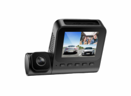 Přední kamera 1080p, vnitřní kamera 1080p a zadní kamera VGA Azdome V600-3CH, G-senzor