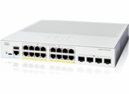 Cisco Catalyst switch C1300-16P-4X (16xGbE,4xSFP+,16xPoE+,120W,fanless) - REFRESH