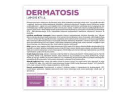 VET EXPERT Veterinary Diet Dermatosis Dog Lamb & Krill - suché krmivo pro psy - 12 kg