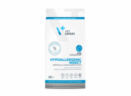 VET EXPERT Veterinary Diet Hypoallergenic Insect Dog - suché krmivo pro psy - 12 kg