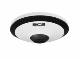 5.0 Mpix IP dome kamera (rybí oko) s mikrofonem a WDR