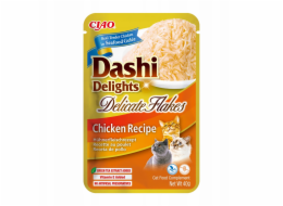 INABA CAT Dashi Delights Jemné vločky kuřete - pochoutka pro kočky - 40g