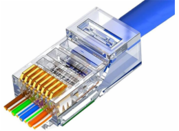 Konektor Conexpro RJ45-5W RJ45 CAT5E UTP 8p8c na drát, Wire Cross