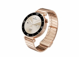 Garett Smartwatch ROSE zlatá, Solid steel
