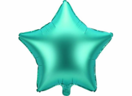 Fóliový balónek PartyDeco Star, 48 cm, zelený jedna velikost