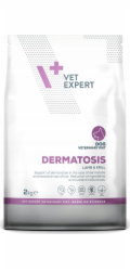 VETEXPERT Veterinary Diet Dermatosis Dog Lamb & Krill - suché krmivo pro psy - 2 kg
