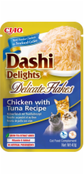 INABA CAT Dashi Delights Jemné vločky Kuřecí s tuňákem - pochoutka pro kočky - 40g