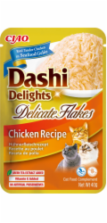 INABA CAT Dashi Delights Jemné vločky kuřete - pochoutka pro kočky - 40g