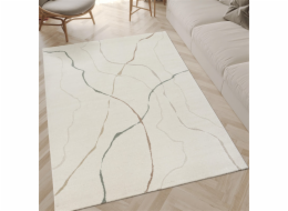 DOMOLETTI Koberec Domoletti Elio 2314 360, bílá/šedá, 290 x 200 cm