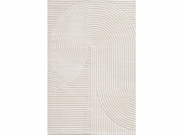 DOMOLETTI Koberec Domoletti Elio 2251 60, bílo/hnědý, 290 x 200 cm