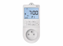 Termostat EMOS P5660FR zásuvkový s funkcí digitálního časovače 2v1