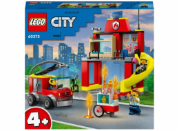 LEGO City 60375 Fire Station and Fire Engine