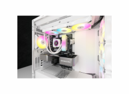 Corsair CW-9060077-WW Chladicí systém pro počítač Procesor Kapalinový chladič typu vše v jednom 12 cm Bílá 1 kusů
