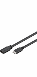 PremiumCord Prodlužovací kabel USB 3.2 generation 2, C/male - C/female, 1,5m