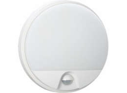 BestService Stropní svítidlo Lumax Oval LO1541HNS H 15W 1230lm NW 840 IP54 IK10 kruhový PIR senzor bílý