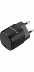 CANYON nabíječka do sítě H-20-05, 1x USB-C PD 20W, černá