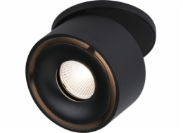 Paulmann LED Spircle zapuštěné světlo, matná černá, 8,0W, 3000K, 36 stupňů.
