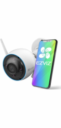 EZVIZ IP kamera H3 3K/ Wi-Fi/ 5Mpix/ krytí IP67/ objektiv 2,8mm/ H.265/ IR přísvit až 30m/ bílá