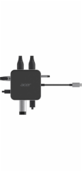 ACER  7in1 USB4 8K Multi Display hub: 1 x HDMI + 1 DP + 2 x USB3.2 + 1 x USB C + 1 x RJ45 + 1 x 3.5mm audio port