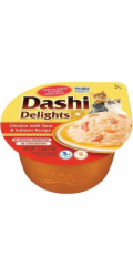 INABA Dashi Delights kuřecí vývar z tuňáka a lososa - kočičí pamlsek - 70 g