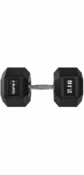 Pogumovaná činka HMS Hex Pro 1 x 37,5 kg