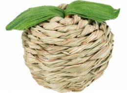 Trixie Hračka ve tvaru jablka, pro králíky/hlodavce, z trávy, 7 cm