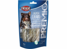 Trixie PREMIO lososové doutníky tyčinky, s lososem, 12,5 cm, 6ks/70g