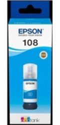 EPSON 108 EcoTank Cyan ink bottle