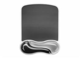 Gelová podložka pod myš černá/šedá