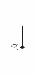 Delock SMA WLAN Antenna with Magnetic Stand and Flexible Joint 6.5 dBi - Anténa - Wi-Fi - 6.5 dBi - všesměrová