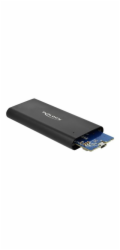 Delock - Kryt úložiště - M.2 - M.2 NVMe Card - USB 3.1 (Gen 2) - černá