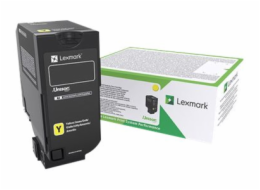 Lexmark - Žlutá - originální - kazeta s barvivem LCCP, Lexmark Corporate - pro Lexmark CS720de, CS720dte, CS725de, CS725dte, CX725de, CX725dhe, CX725dthe