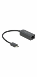Delock USB adaptér 66645 USB-C - RJ45 černý (66645)