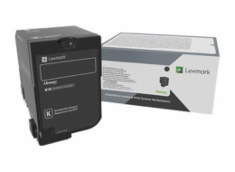 Lexmark - Vysoká výtěžnost - černá - originální - kazeta s barvivem LCCP - pro Lexmark CS720de, CS720dte, CS725de, CS725dte