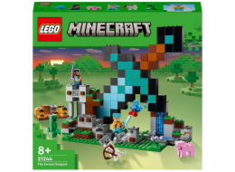 LEGO 21244 Minecraft The Sword Outpost, stavebnice