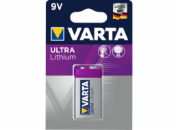 10x1 Varta Ultra Lithium 9V-Block 6 LR 61 VPE Innenkarton