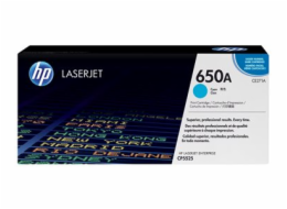 HP 650A - azurová - originál - LaserJet -