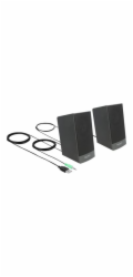 Počítačové reproduktory Delock DELOCK Stereo 2.0 PC Lautsprecher 3,5 mm Klinkenstecker USB