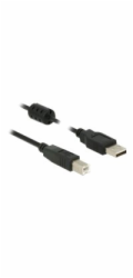 Delock USB kabel USB-A - USB-B 0,5 m černý (84894)
