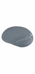 Podložka pod myš gelová C-TECH MPG-03GR, šedá, 240x220mm