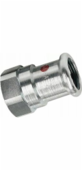 Ocelový redukční spoj Sanha vnitřní závit 18 mm x 1/2  